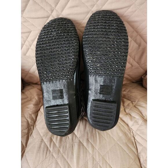 Black Aztec Print Khombo Fleece Lined Winter Boots, Size 11. No box - Picture 5 of 6